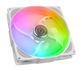 Noiseblocker NB-eLoop X B14-P ARGB biela / 140mm / 29.6 dB @ 1500 RPM / 109.47 CFM / 4-pin + 3-pin