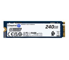 Kingston DC2000B 240GB / SSD / M.2 2280 / PCIe 4.0 / R: 4500MBps / W: 400MBps / 5y