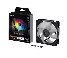 Asus TUF GAMING TR120 ARGB čierna / 120mm / Hydraulic bearing / 2000 RPM / 77.4 CFM / 29 dB