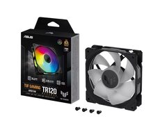 Asus TUF GAMING TR120 ARGB Reverse čierna / 120mm / Hydraulic bearing / 2000 RPM / 76.3 CFM / 29 dB