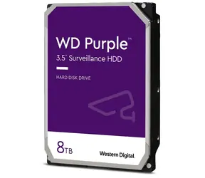 WD Purple 8TB / HDD / 3.5" SATA III / 5640 rpm / 256MB cache / 3y / pre dohľadové centrá