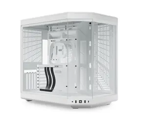 Hyte Y70 biela / E-ATX / 2x USB-A 3.2 / 1x USB-C 3.2 / priehľadná bočnica / Riser kábel 