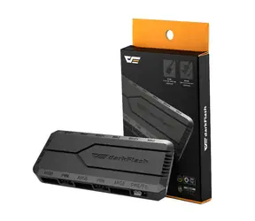 darkFlash RC2 čierna / PWM & RGB Hub pre ventilátory