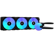 Fractal Design Lumen S36 v2 RGB čierna / 3x 120mm / 33.2 dB @ 2000 RPM / 56 CFM / ARGB / AMD + Intel