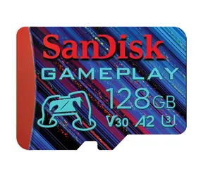 SanDisk GamePlay microSDXC 128GB / UHS-I / class U3 / čítanie: 190 MB/s / zápis: 130 MB/s