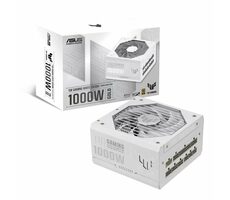 Asus TUF Gaming 1000W biela / ATX 3.0 / 80PLUS Gold / aktívny PFC / modulárny / 135mm ventilátor