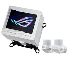 Asus ROG RYUJIN III WB biela / vodný blok CPU / 3.5" LCD displej