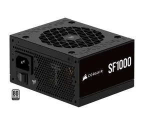 Corsair SF1000 čierna / 1000W / 80 PLUS Platinum / 92mm ventilátor / SFX