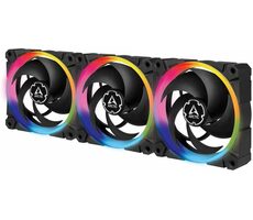 ARCTIC BioniX P120 - A-RGB Bundle čierna 3ks / 120mm / FDB / 2300 RPM / 48 CFM / A-RGB / 7-Pin