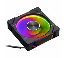 PHANTEKS D30 PWM Regular Airflow D-RGB čierna / 120mm / Hydrodynamic Bearing / 2000 RPM / 64.3 CFM / 4-Pin + 3-Pin