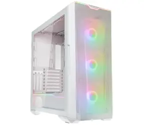 PHANTEKS Eclipse G500A D-RGB biela / E-ATX / 1x USB-C 3.2 / 2x USB-A 3.2 / bez zdroja / priehľadná bočnica 