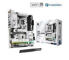 ASRock Z890 Steel Legend WiFi / Z890 / LGA 1851 / 4X DDR5 / PCIex16 / 2.5 GLAN / ATX 