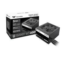 Thermaltake SMART W3 0600W 600W čierna / ATX 3.1 / 600W / 80PLUS / 120mm ventilátor 
