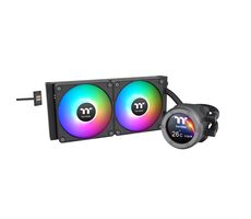 Thermaltake TH240 V2 Ultra EX ARGB čierna / 2x 120mm / 2000 RPM / 68 CFM / A-RGB / AMD + Intel
