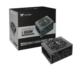 Thermaltake Toughpower SFX Platinum 850W čierna / ATX 3.0 / 850w / 80PLUS Platinum / 92mm / aktívny PFC 