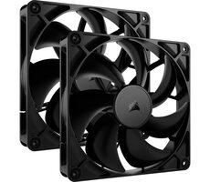 Corsair RS140 PWM 2ks čierna / 140mm / Magnetic Dome Bearing / 330-1700 RPM / 95.5 CFM / 4-Pin