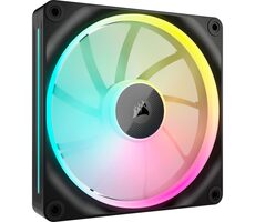 Corsair iCUE LINK LX140 RGB čierna / 140mm / Magnetic Dome Bearing / 2000 RPM / 84.7 CFM / 4-Pin