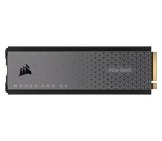 Corsair MP700 PRO SE so vzduchovým chladičom 4 TB čierna / M.2 2280 SSD / PCIe 5.0 / R: 12400MBps / W: 11800MBps / 5y