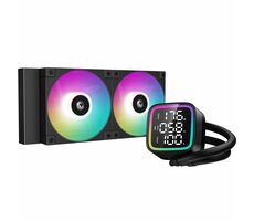 DEEPCOOL LD240 čierna / 2x 120mm / Hydro Bearing / 38.71 dB @ 2400 RPM / AMD + Intel