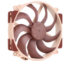 Noctua NF-A14x25r G2 PWM hnedá / 140mm / SSO2 / 24.8 dB @ 1500 RPM / 91.58 CFM / 4-Pin PWM