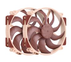 Noctua NF-A14x25r G2 PWM Sx2-PP 2ks hnedá / 140mm / SSO2 / 24.8 dB @ 1500 RPM / 91.58 CFM / 4-Pin PWM
