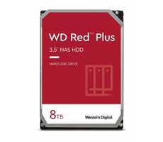 WD Red PLUS 8TB / HDD / 3.5" SATA III / 5 640 rpm / 256MB cache / 3y