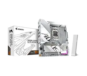 GIGABYTE B850 AORUS ELITE WIFI6E ICE / B850 / 4X DDR5 / 1x 2.5 GLAN / Wi-Fi 6E / mATX