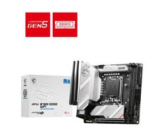 MSI MPG B760 EDGE WIFI / B760 / LGA1700 / 2x DDR5 / PCIEx16 / 2.5 GLAN / Wi-Fi / Mini-ITX