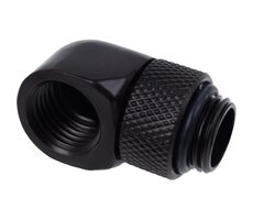 Alphacool Eiszapfen 90° L-angle adapter short 1/4" čierna