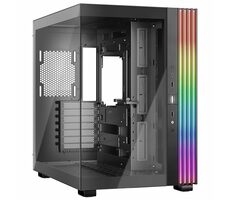 be quiet! Light Base 600 DX čierna / ATX / 2x USB-A 3.1 / 1x USB-C 3.1 / bez zdroja / priehľadná bočnica 