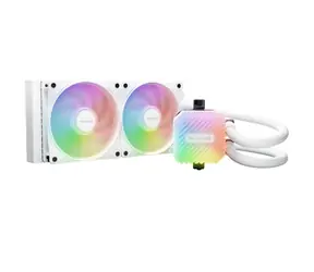 be quiet! Light Loop AiO ARGB biela / 2x 120mm / Rifle Bearing / 34.9 dB @ 2100 RPM / 61.8 CFM / Intel + AMD
