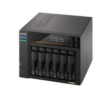 Asustor Lockerstor 6 Gen3 AS6806T 6-Bay / 4X M.2 SSD / 6x 3.5" SATA / AMD V3C14 / 16GB RAM / 5x USB / 2x 2.5/10GLAN