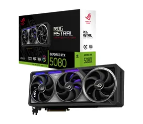 Asus ROG Astral GeForce RTX 5080 16GB OC / 2407MHz / 16GB GDDR7 / 256-bit / 2x HDMI + 3x DP / 850W (16)