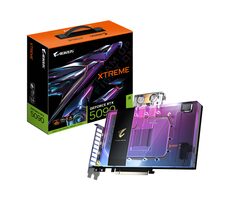 GIGABYTE AORUS GeForce RTX 5090 Xtreme WATERFORCE WB 32GB / 2655MHz / 32GB GDDR7 / 512-bit / 1x HDMI + 3x DP / 1000W (16