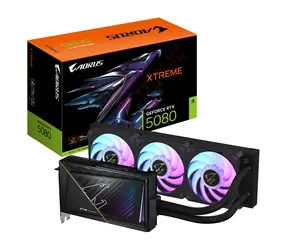 GIGABYTE AORUS GeForce RTX 5080 Xtreme WATERFORCE 16GB