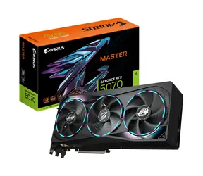 GIGABYTE GeForce RTX 5070 MASTER 12GB / 2165MHz / 12GB GDDR7 / 192-bit / 1x HDMI + 3x DP / 750W (16) / dopredaj