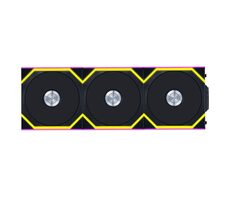 Lian Li UNI FAN SL Wireless 3ks vrátane ovládača čierna / ARGB / Obrátená čepeľ / 120mm / 2000rpm / 31dBA / 64 CFM / 4 pin