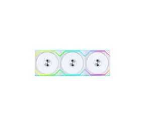 Lian Li UNI FAN SL Wireless 3ks vrátane ovládača Biely / ARGB / Obrátená čepeľ / 120mm / 2000rpm / 31dBA / 64 CFM / 4 pin