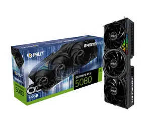 Palit RTX 5080 GamingPro OC 16GB / 2700MHz / 16GB GDDR7 / 256-bit / 1x HDMI + 3x DP / 850W (16)