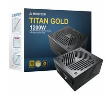 Montech Titan Gold 1200W / ATX 3.0 / 1200W / 80 PLUS Gold / Aktívne PFC / modulárne