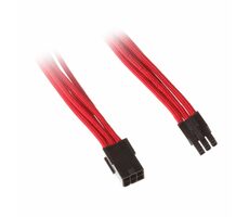 Silverstone Predlžovací kábel 6-Pin-PCIe na 6-Pin-PCIe - 250mm červená