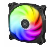 Silverstone Air Blazer 120R čierna / 120mm / Hydro Bearing / 35.6 dB @ 2200 RPM / 93.97 CFM / 4-Pin PWM 