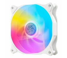 Silverstone Air Blazer 120RW biela / 120mm / Hydro Bearing / 35.6 dB @ 2200 RPM / 93.97 CFM / 4-Pin PWM 