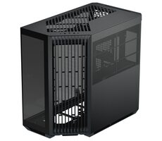 APNX V1 Midi-Tower ATX case čierna / ATX / 3x 360 mm ARGB / 1x 120mm ARGB / bez zdroja / priehľadná bočnica