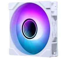 PHANTEKS M25 Gen2 PWM D-RGB biela / 120mm / Hydraulic Bearing / 35.13 dB @ 2000 RPM / 72.72 CFM / 4-Pin PWM + 3-Pin