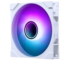 PHANTEKS M25 Gen2 PWM D-RGB biela / 140mm / Hydraulic Bearing / 36.4 dB @ 1800 RPM / 101.78 CFM / 4-pin PMW + 3-pin