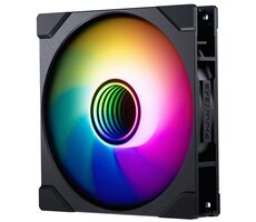 PHANTEKS M25 Gen2 PWM D-RGB Reverse Blade čierna / 140mm / Hydraulic Bearing / 36.4 dB @ 1800 RPM / 101.78 CFM