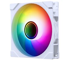 PHANTEKS M25 Gen2 PWM D-RGB Reverse Blade biela / 140mm / Hydraulic Bearing / 36.4 dB @ 1800 RPM / 101.78 CFM