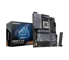 GIGABYTE B850 AI TOP / B850 / AM5 / 4X DDR5 / PCIex 16 / 2x 10GLAN / Wi-Fi7 / ATX
