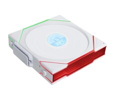 Lian Li UNI FAN TL Wireless LCD Fan Reverse Blade biela / 120mm / Fluid Dynamic Bearing / 31 dB @ 1900 RPM / 54.3 CFM